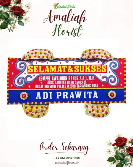 Papan Bunga Ucapan Selamat Salamerta